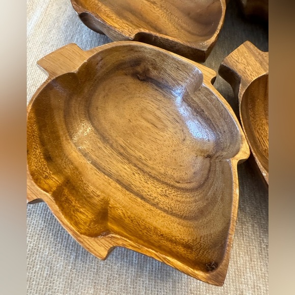 Vintage Monkey Pod Bowl Set - Picture 2 of 5